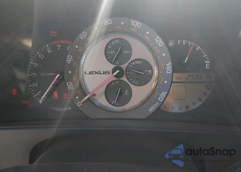 2002 Lexus Is 300 from USA, damaged, VIN JTHBD192820054736